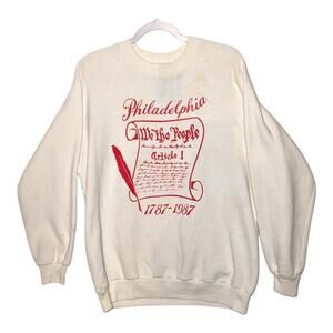 1987 Philadelphia We the People Crewneck